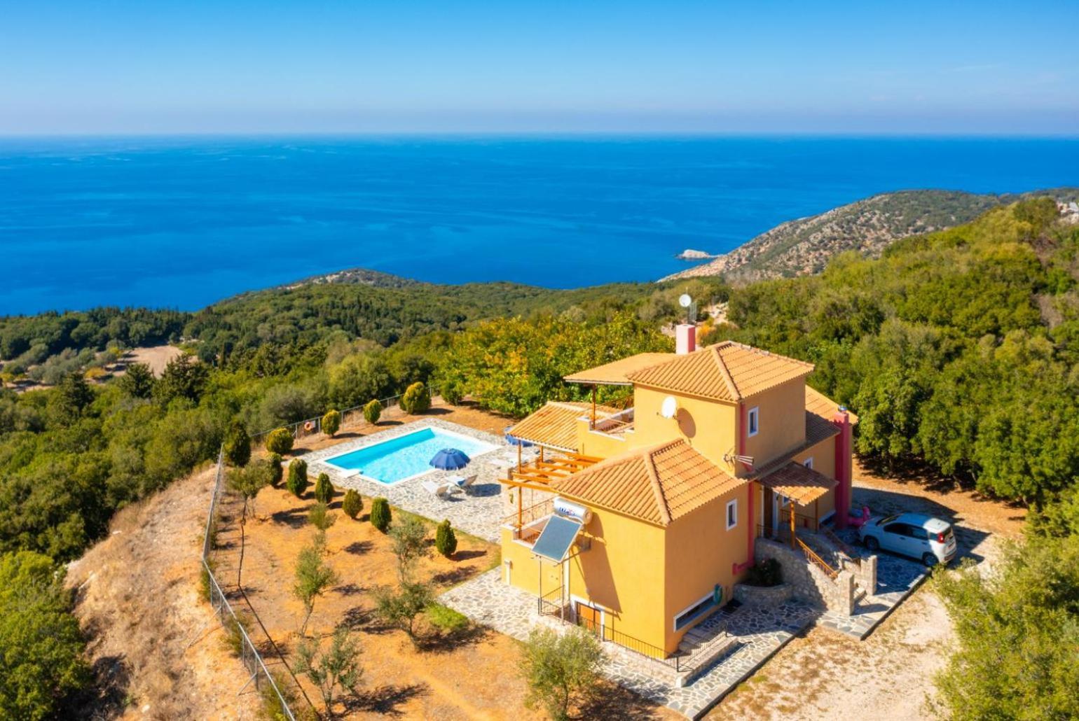 Villa Aetos Vasilikiádhes Екстериор снимка