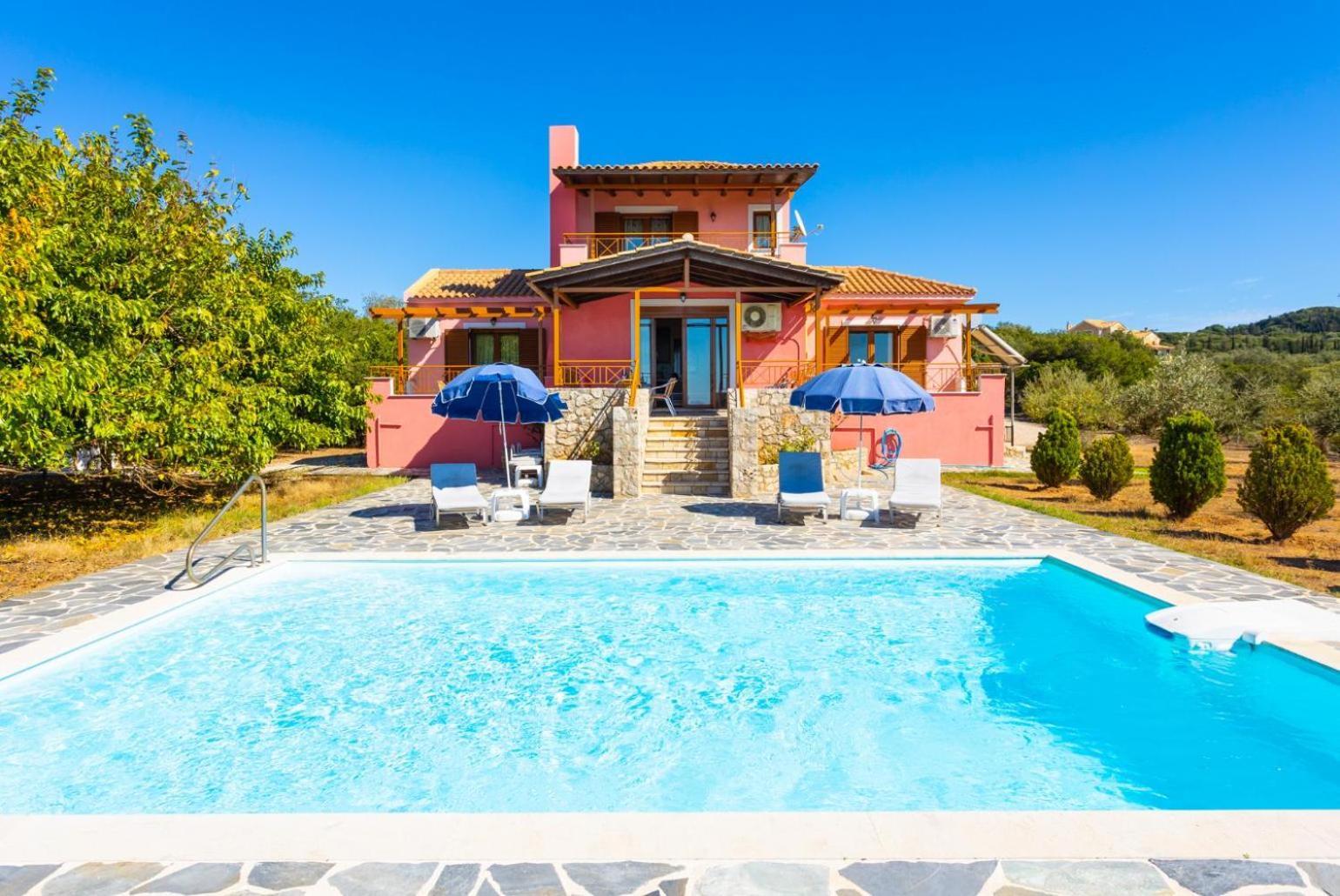 Villa Aetos Vasilikiádhes Екстериор снимка
