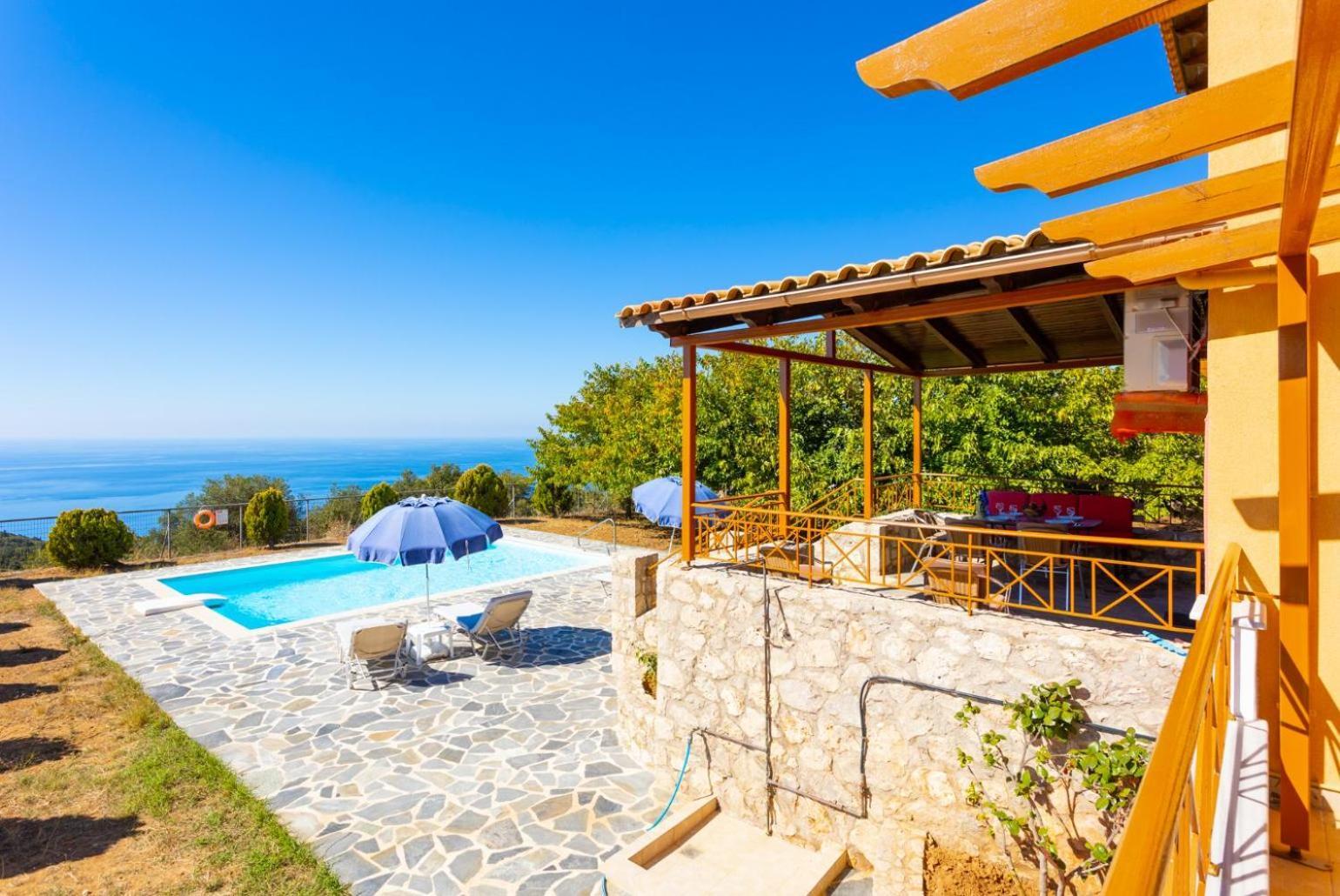 Villa Aetos Vasilikiádhes Екстериор снимка